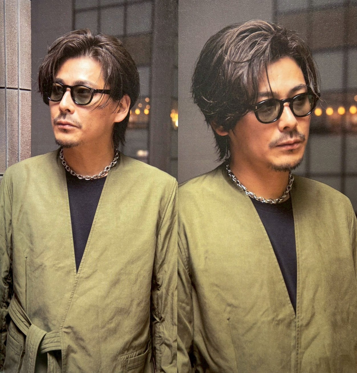 ルーズオールバック